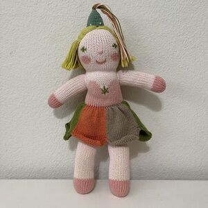 Blabla Kids Mini Clochette the Fairy Knit Plush Toy Stuffed Animal Doll 13"